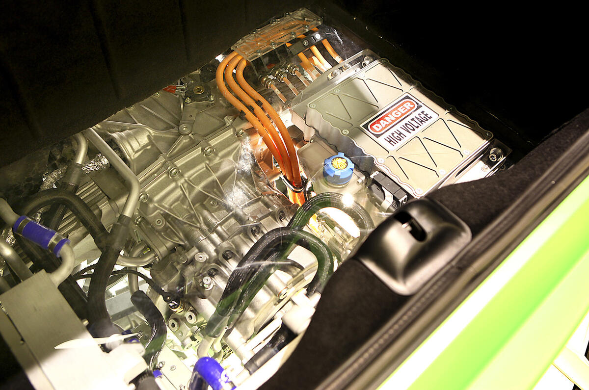 no title Ferrari 599 hybrid revealed