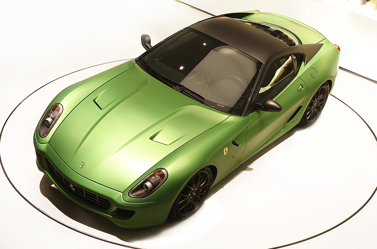 Ferrari 599 hybrid revealed