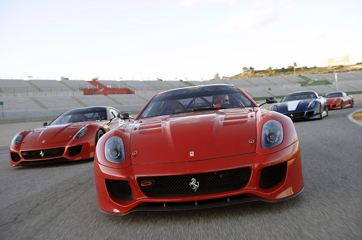 Massa samples Ferrari 599XX