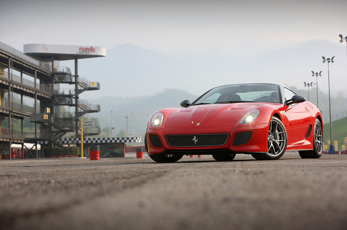 5 star Ferrari 599 GTO
