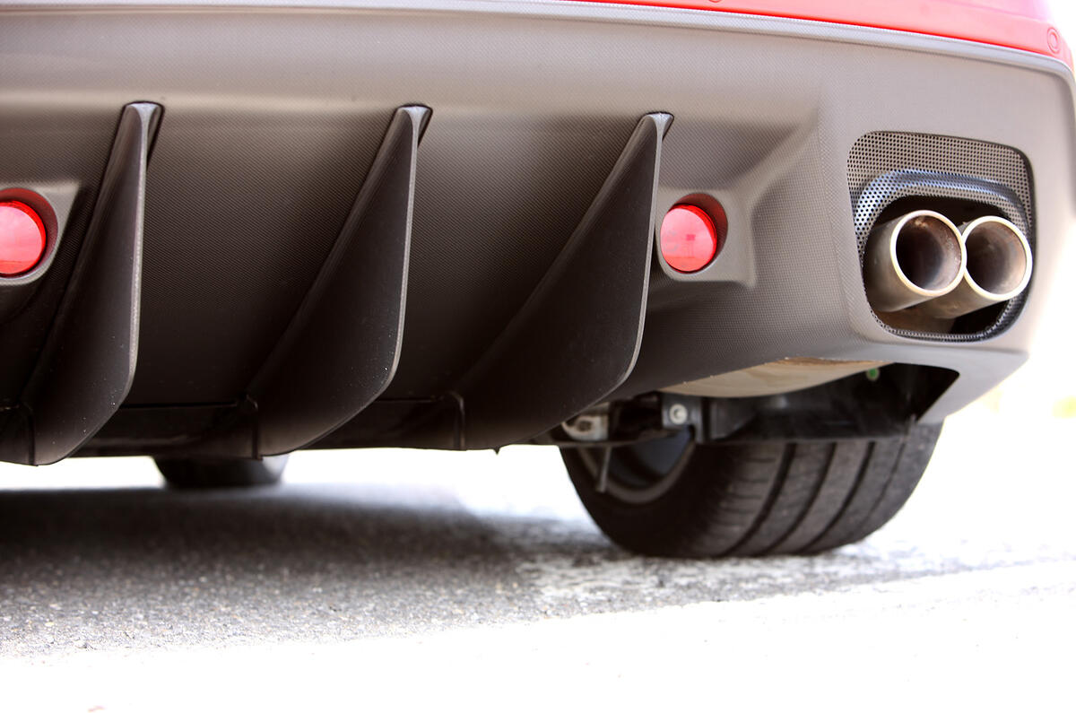 Ferrari 599 GTO rear diffuser