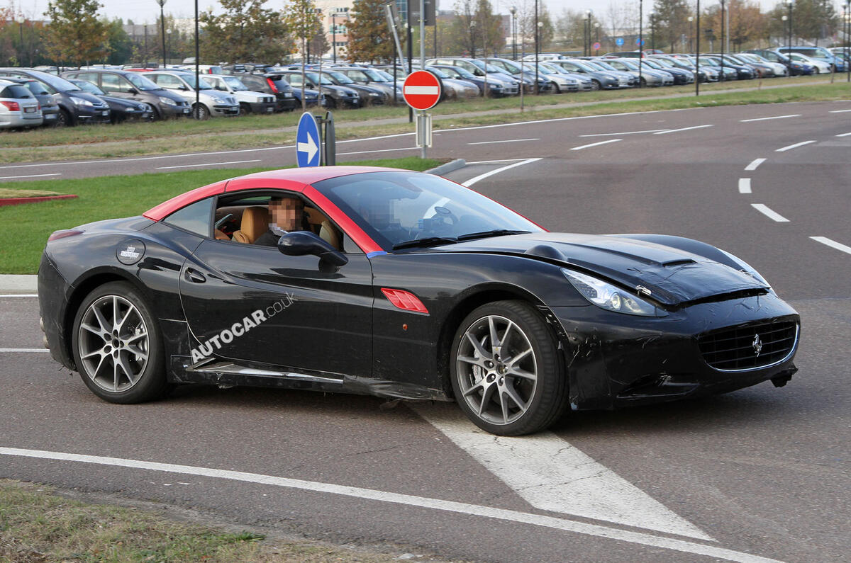 Faster Ferrari California spied Faster Ferrari California spied