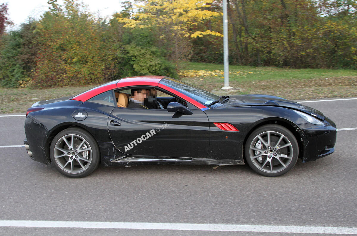 Faster Ferrari California spied Faster Ferrari California spied