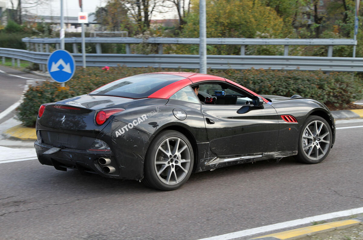 Faster Ferrari California spied Faster Ferrari California spied