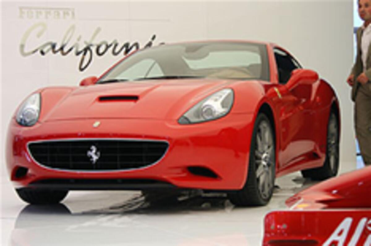 Police lock up Ferrari California