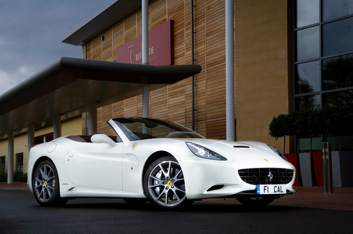 The California is cleverly positioned in the burgeoning Ferrari line-up 4 star Ferrari California