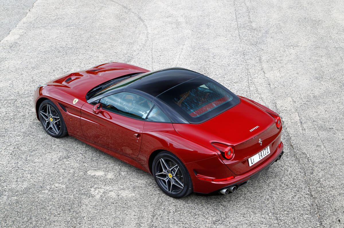 Ferrari California T roof up