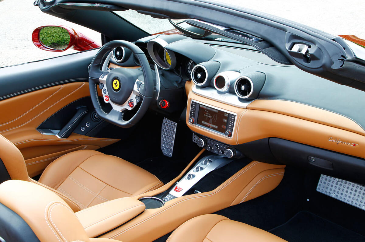 Ferrari California T interior