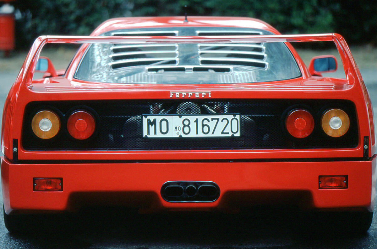 Ferrari F40 rear