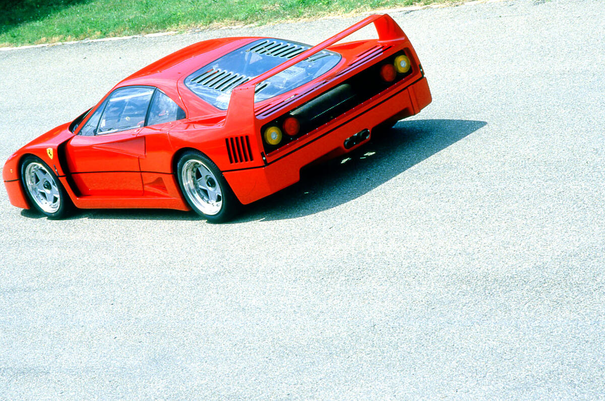 Ferrari F40 rear quarter