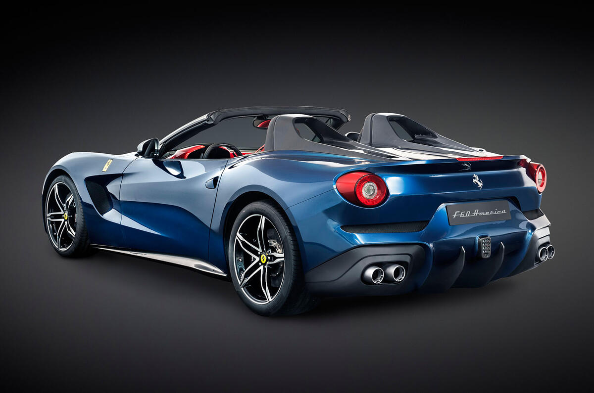 Ferrari F60 America unveiled