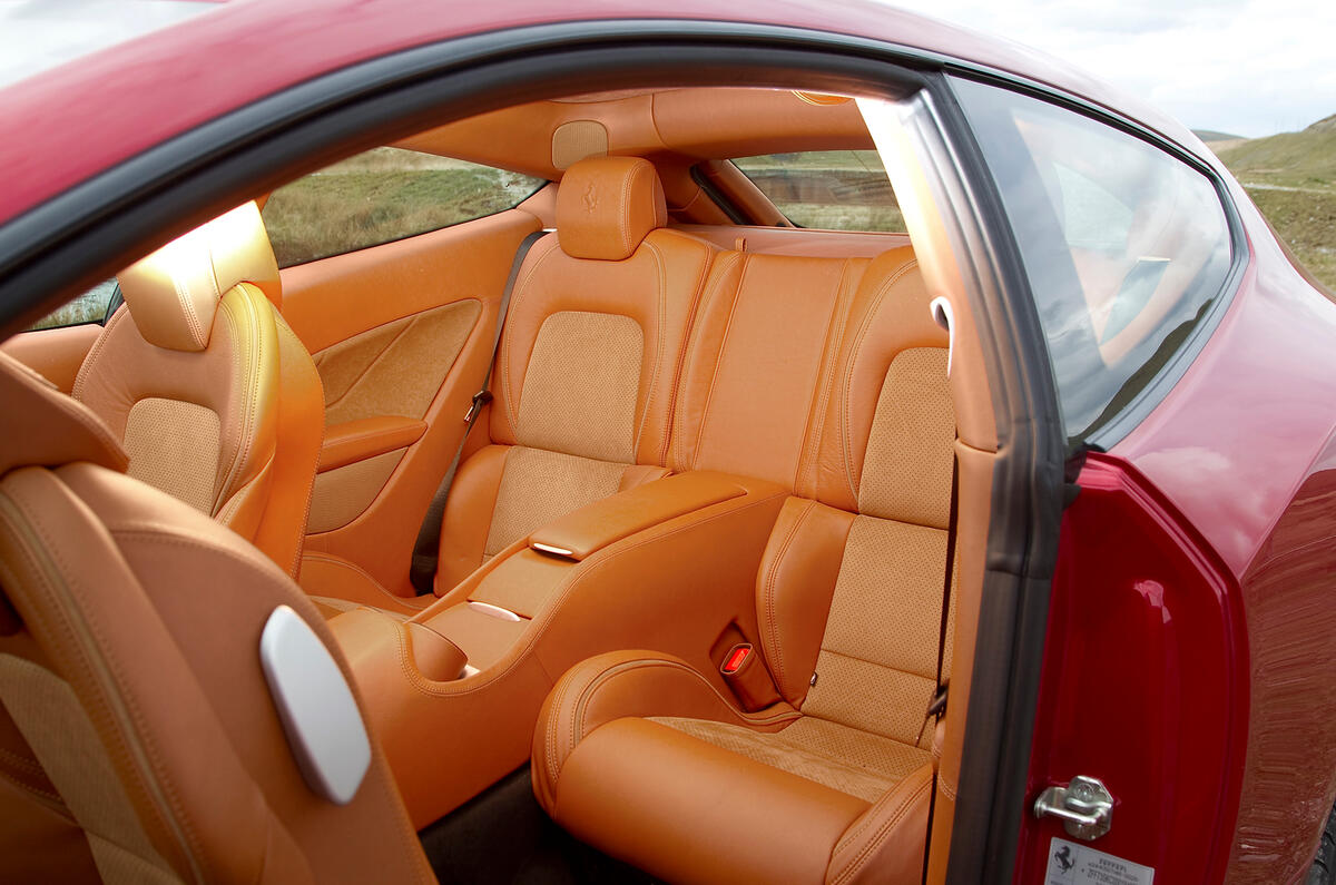 Ferrari FF rear seats