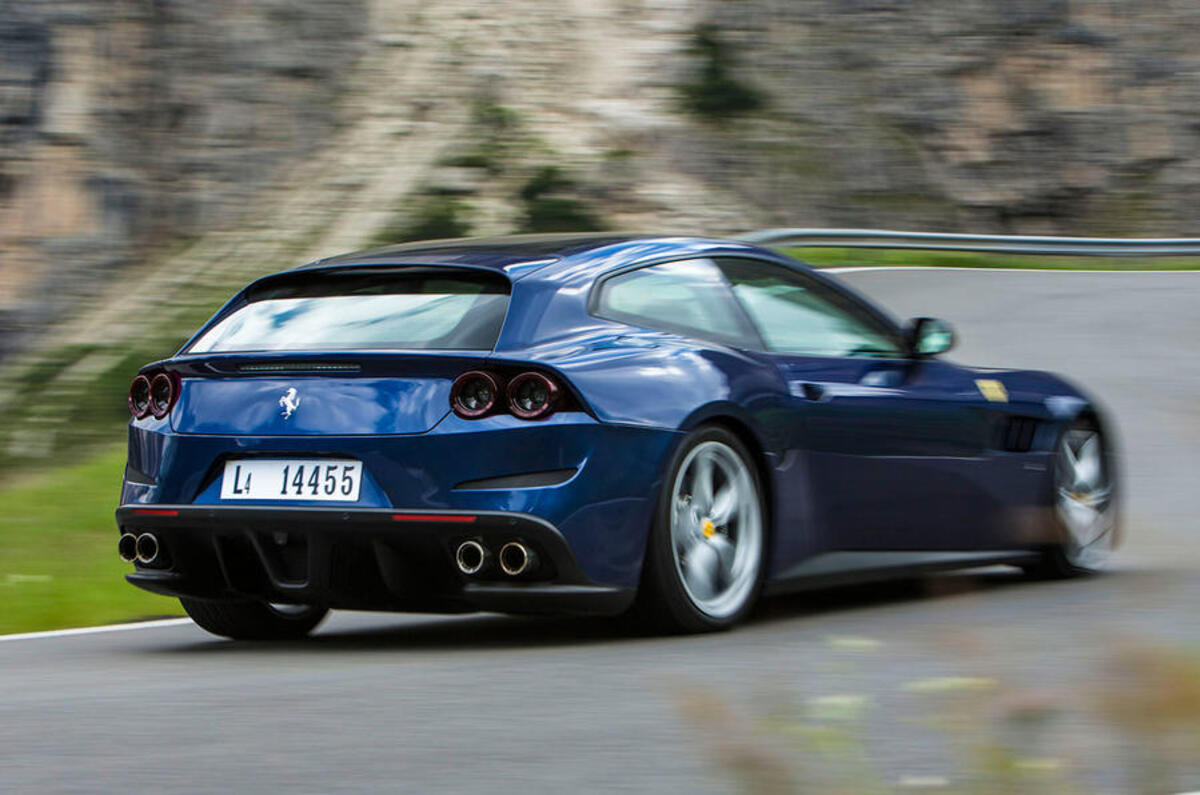 ferrari gtc4 lusso rear