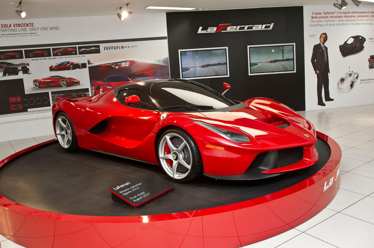 The evolution of LaFerrari