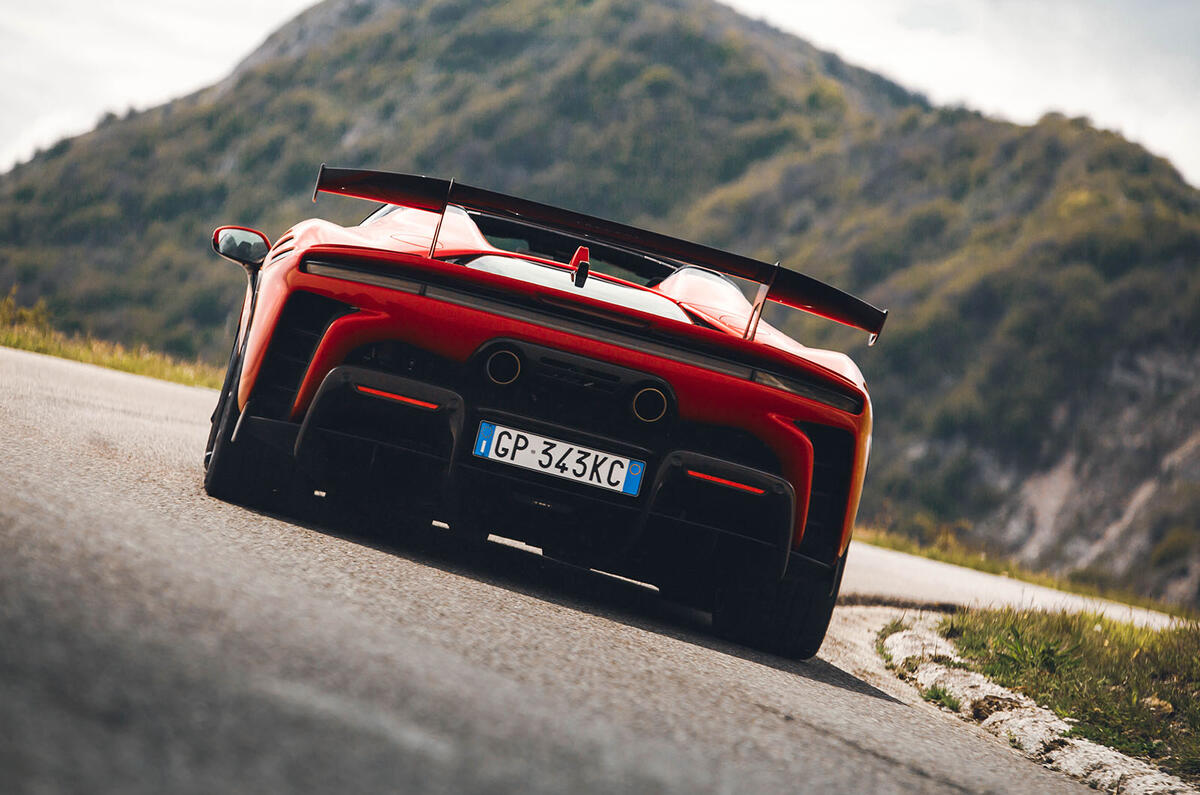 ferrari sf90 xx spider review 2024 26 rear cornering ferrari sf90 xx spider review 2024 26 rear cornering