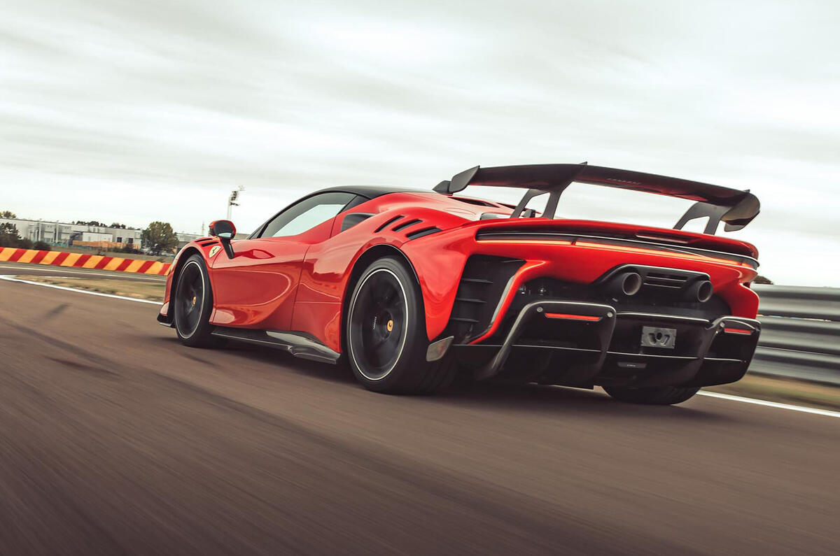 ferrari sf90 xx stradale 2023 05 tracking rear ferrari sf90 xx stradale 2023 05 tracking rear