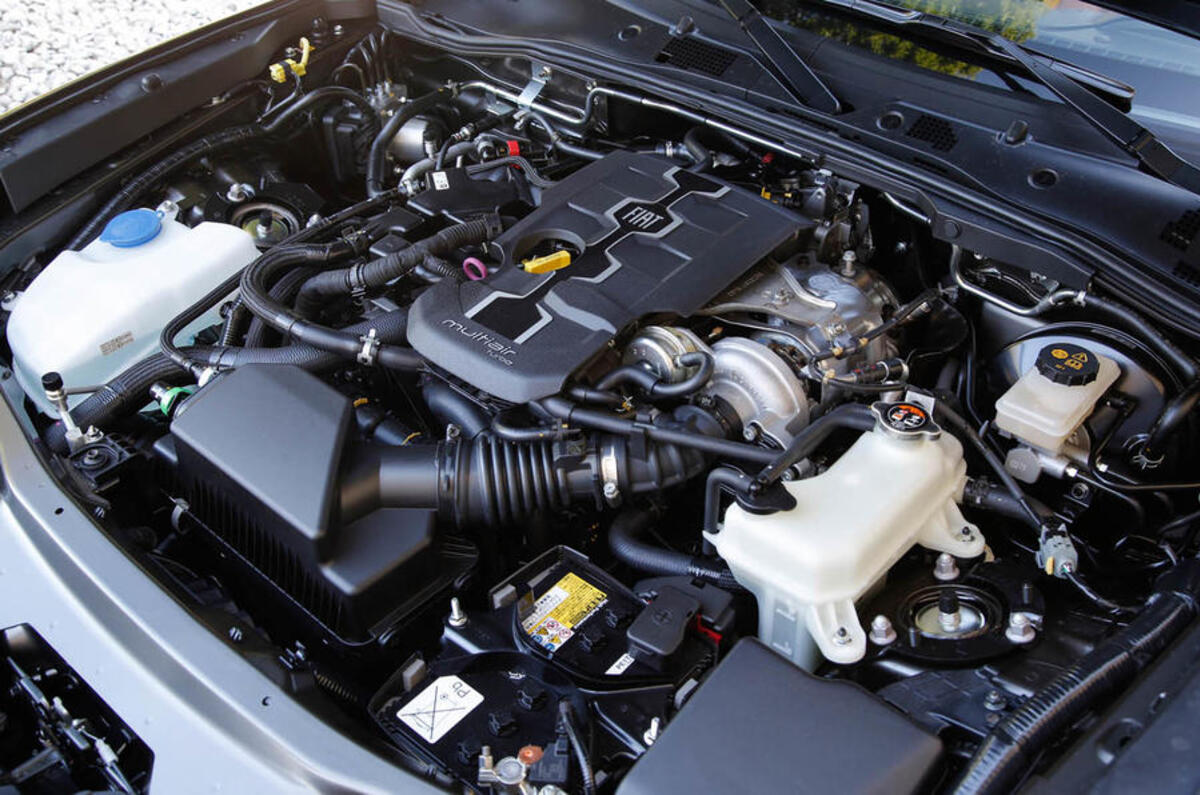1.4-litre Fiat 124 Spider engine