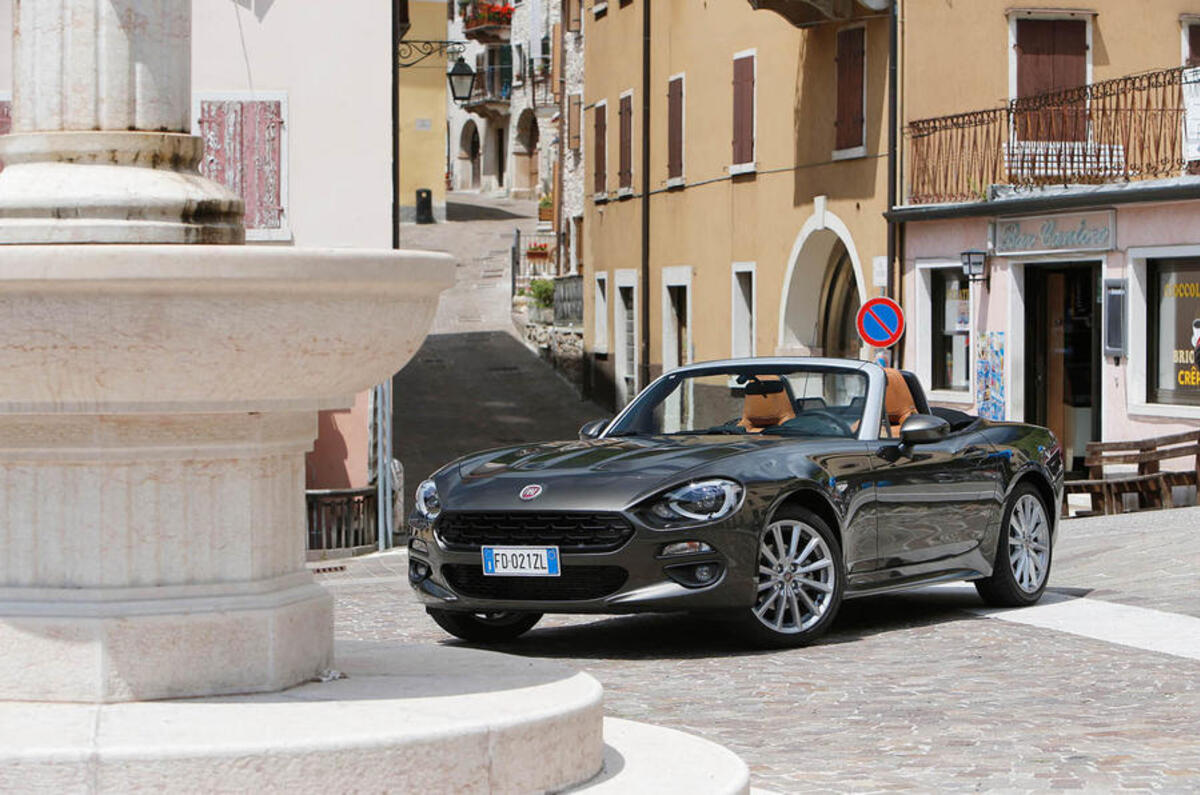 138bhp Fiat 124 Spider