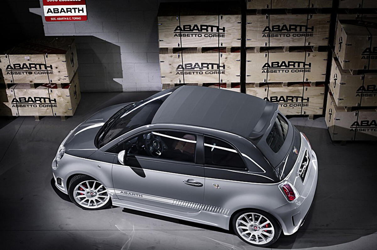 no title Paris show: Abarth 500C + Punto Esseesse