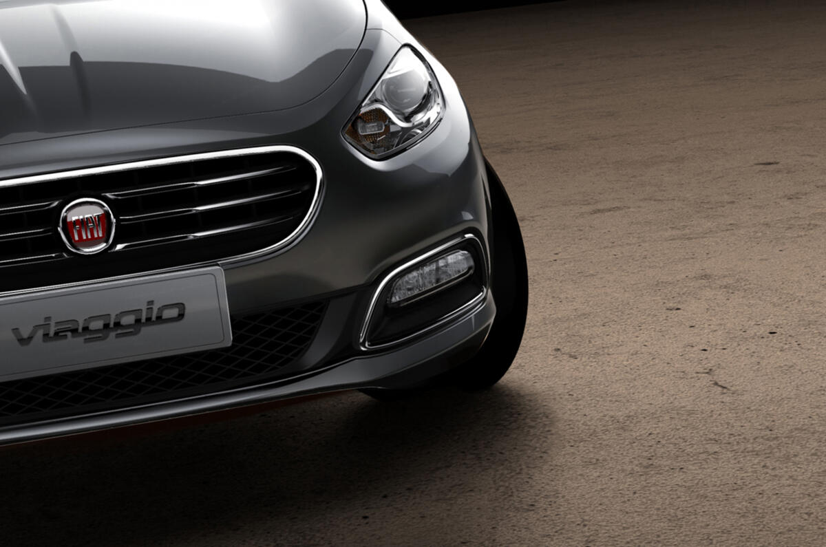 New Fiat Viaggio saloon teased 