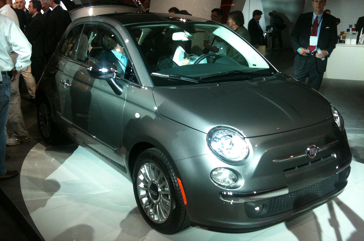LA motor show: US-spec Fiat 500