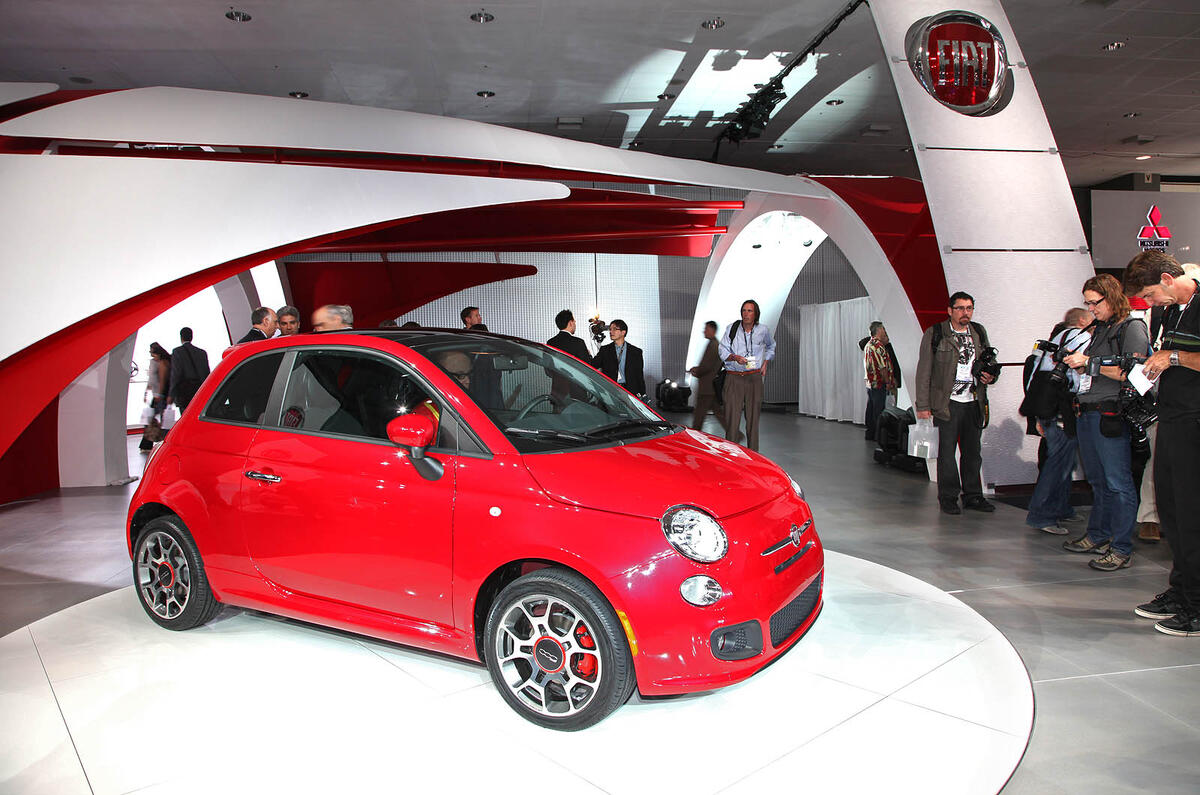 LA motor show: US-spec Fiat 500