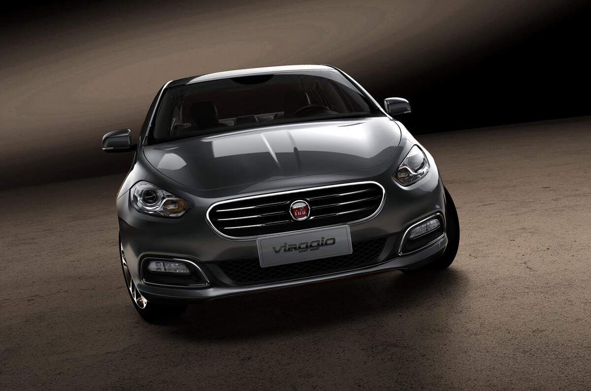 Fiat Viaggio leaks out