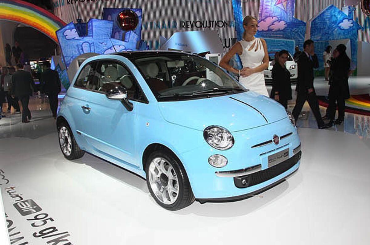 no title Paris motor show: Fiat 500 Twinair