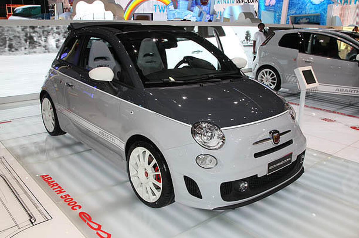 no title Paris show: Abarth 500C + Punto Esseesse