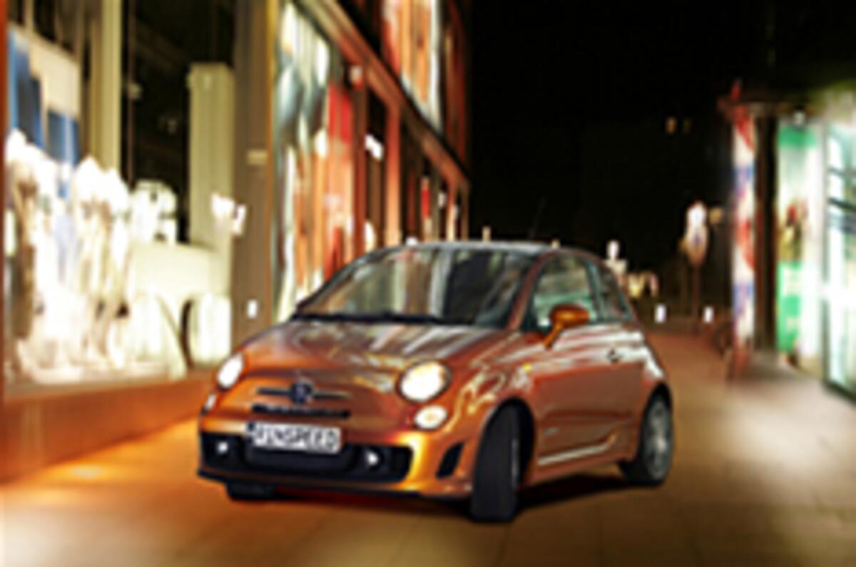 Rinspeed's tuned Fiat 500 Abarth
