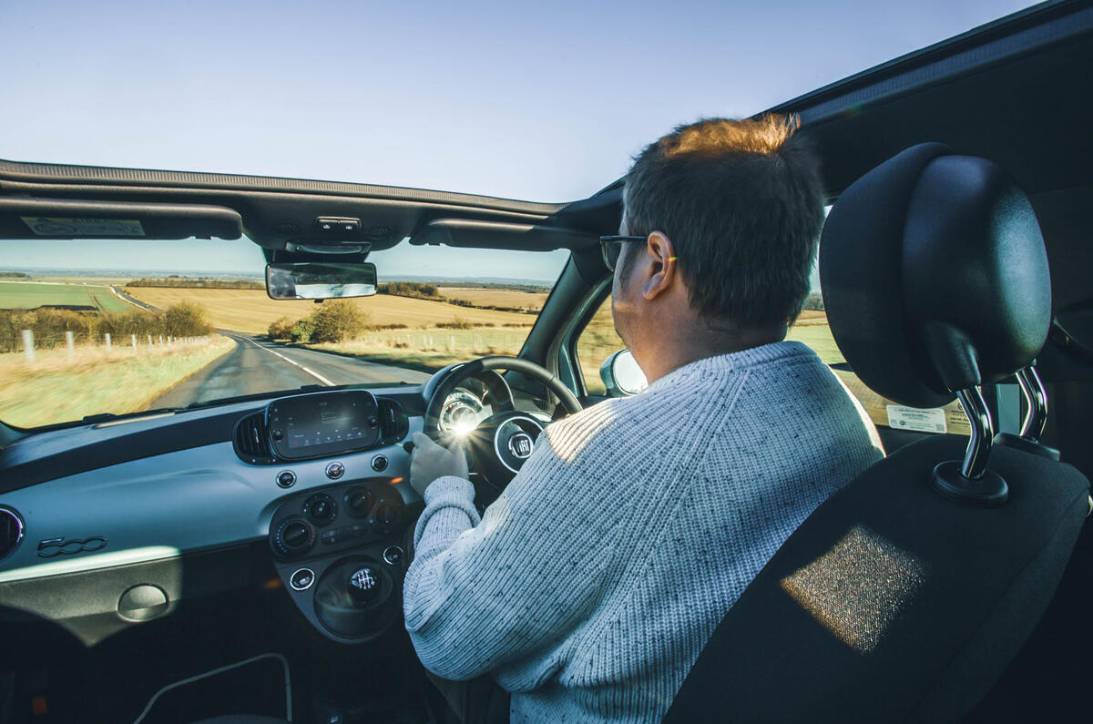 fiat 500c hybrid review 2024 04 driving