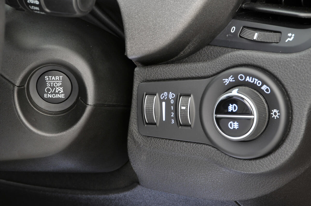 Fiat 500X keyless ignition