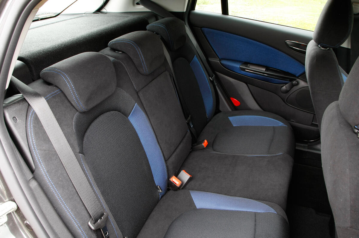 Fiat Bravo rear seats