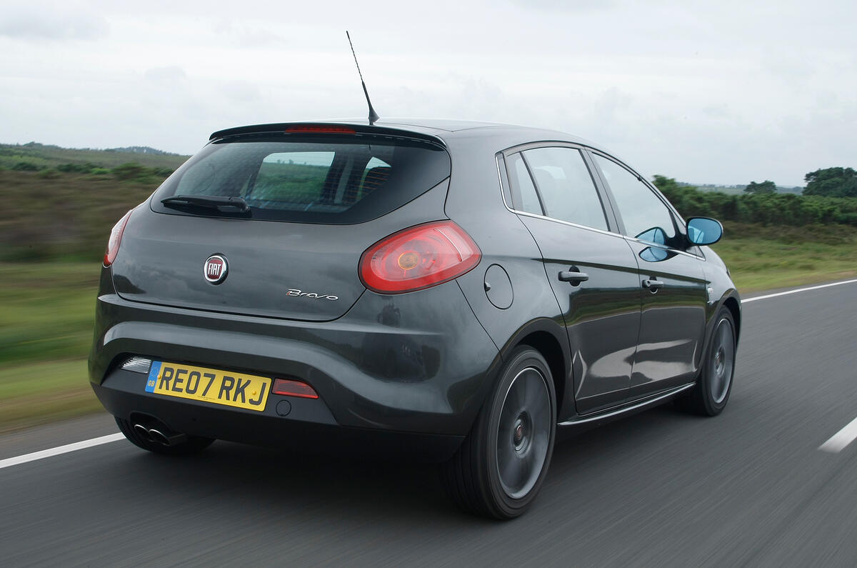 Fiat Bravo rear quarter