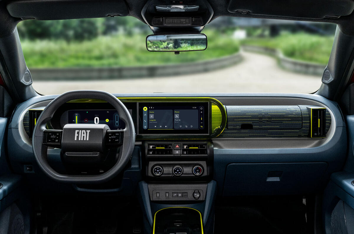 Fiat Grande Panda review 2025 008 dash Fiat Grande Panda review 2025 008 dash