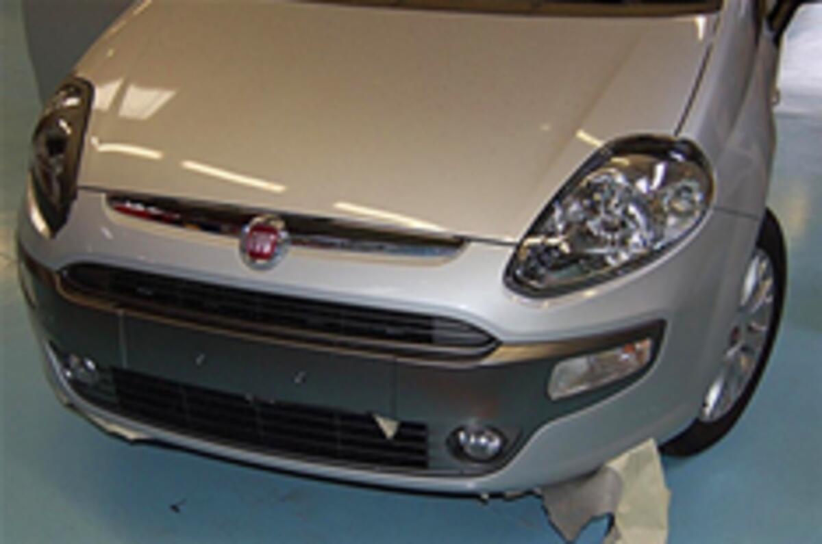 New Fiat Grande Punto pictured