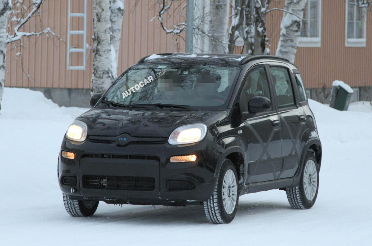 Spy pictures: Fiat Panda 4x4