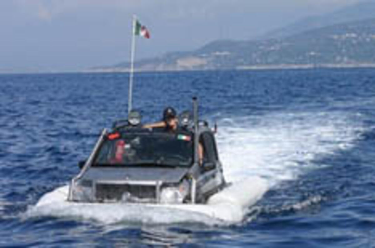Panda makes Channel crossing