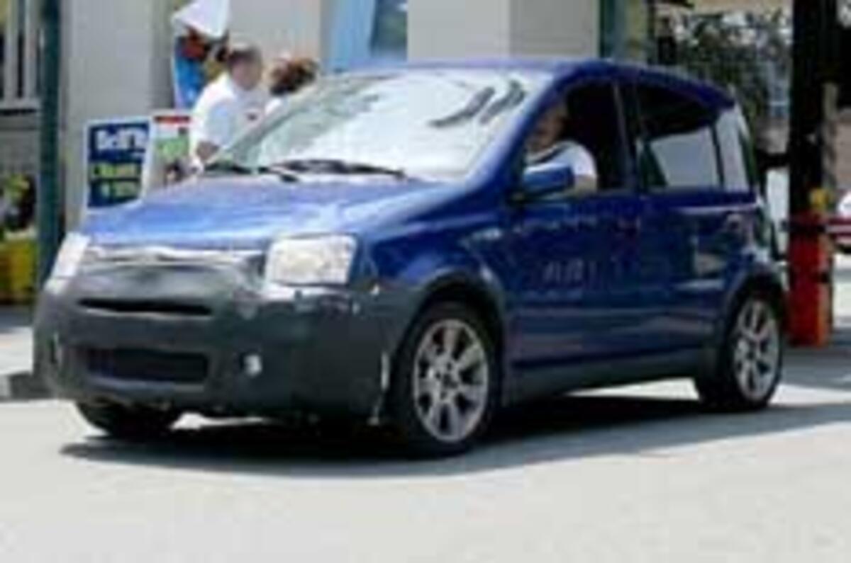 Fiat's sporty Panda caught testing
