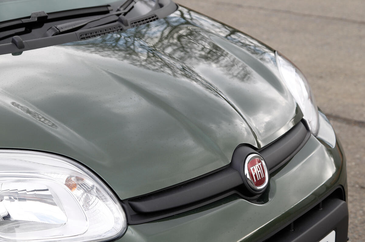 Fiat Panda 4x4 bonnet