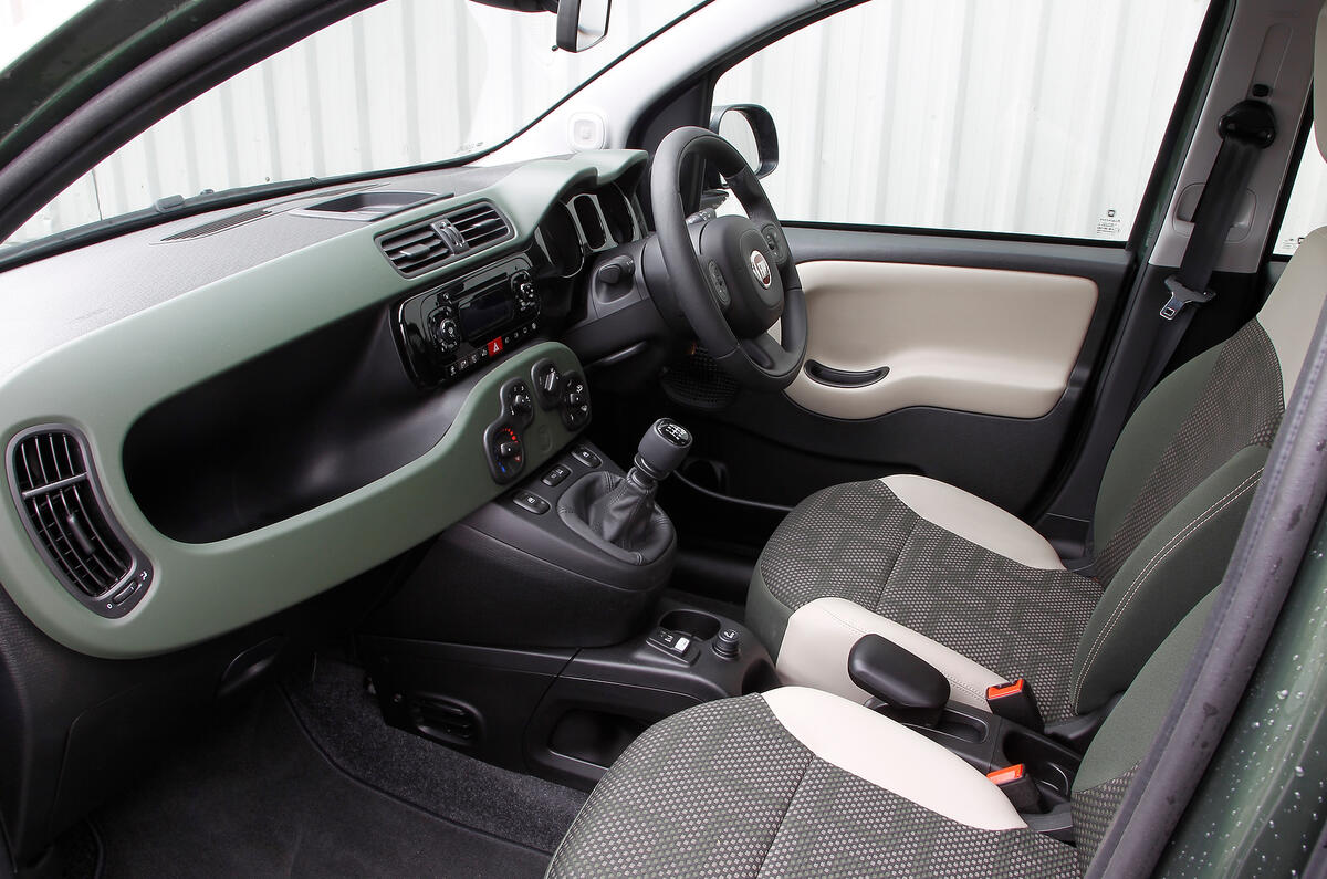 Fiat Panda 4x4 interior