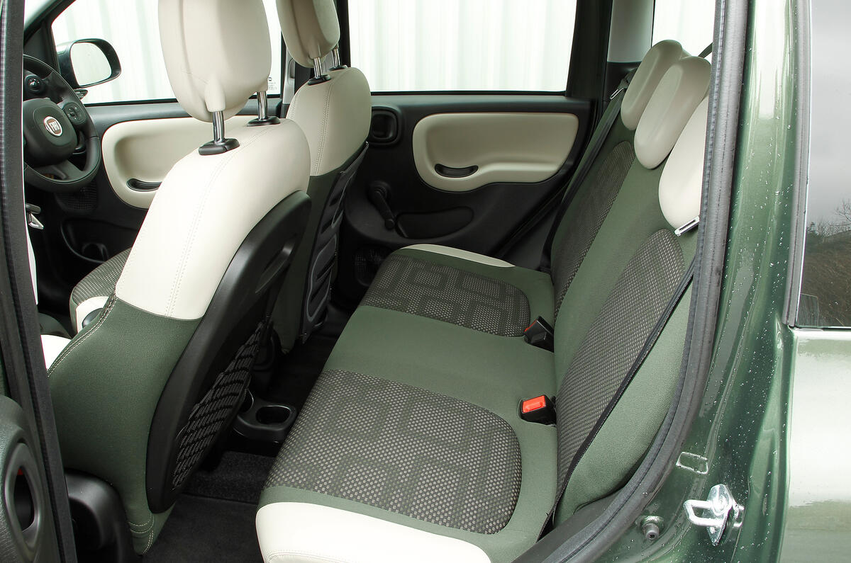 Fiat Panda 4x4 rear seats