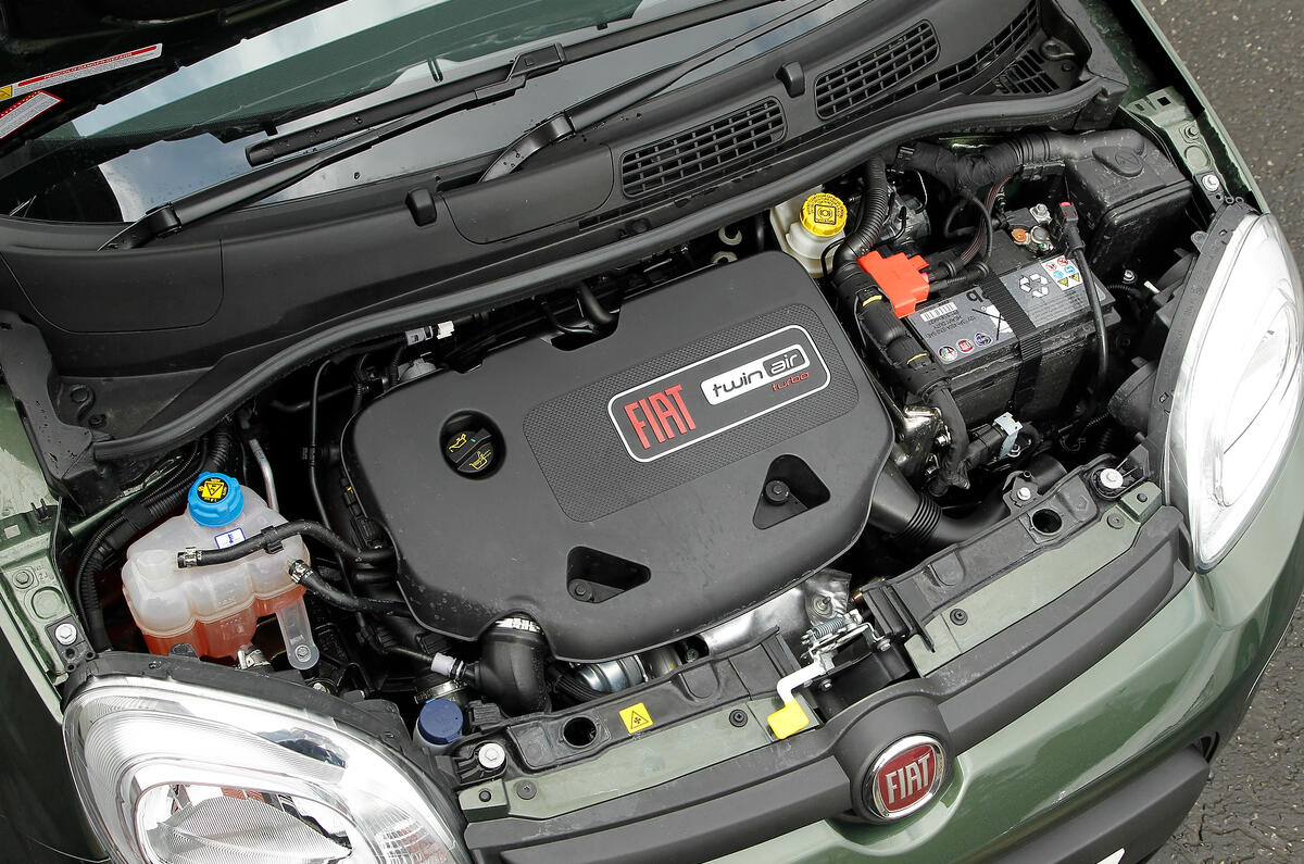 TwinAir Fiat Panda 4x4 engine