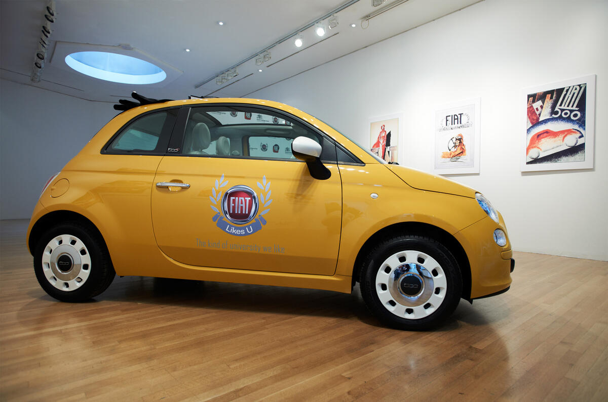 no title Students design Fiats of the future
