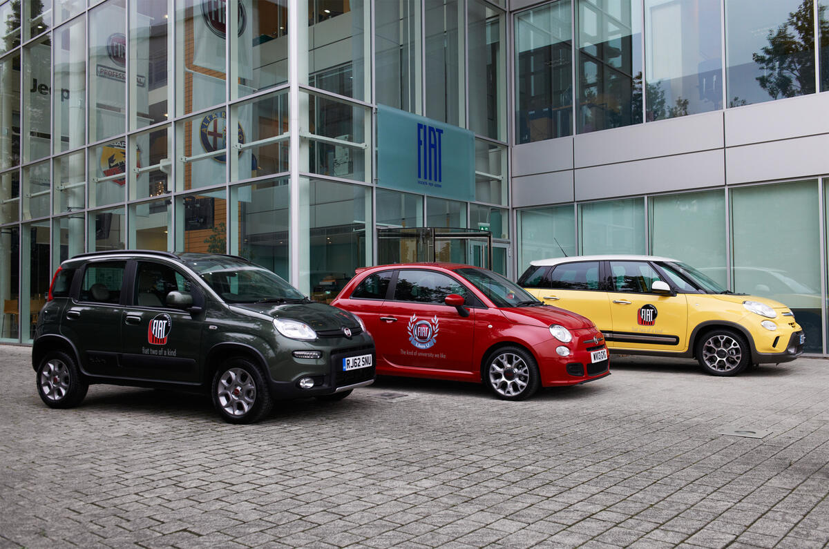 no title Students design Fiats of the future