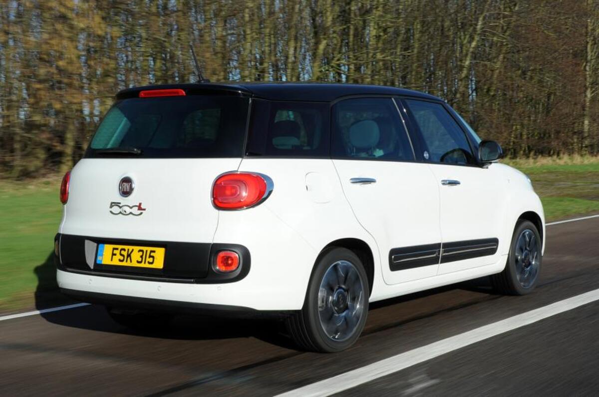 Fiat 500L MPW rear