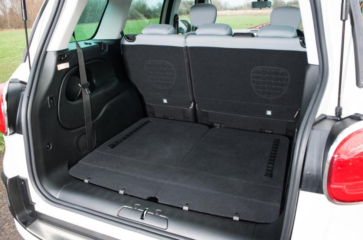 Fiat 500L MPW boot space
