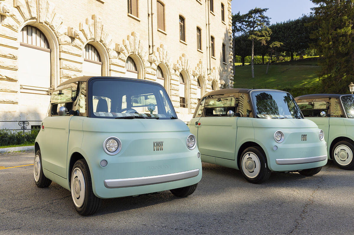 Fiat Topolino line up