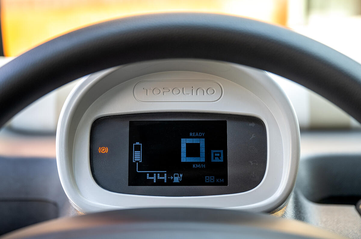 Fiat Topolino speedo
