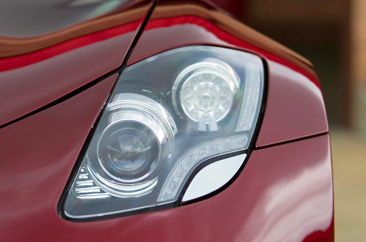 Fisker Karma headlights